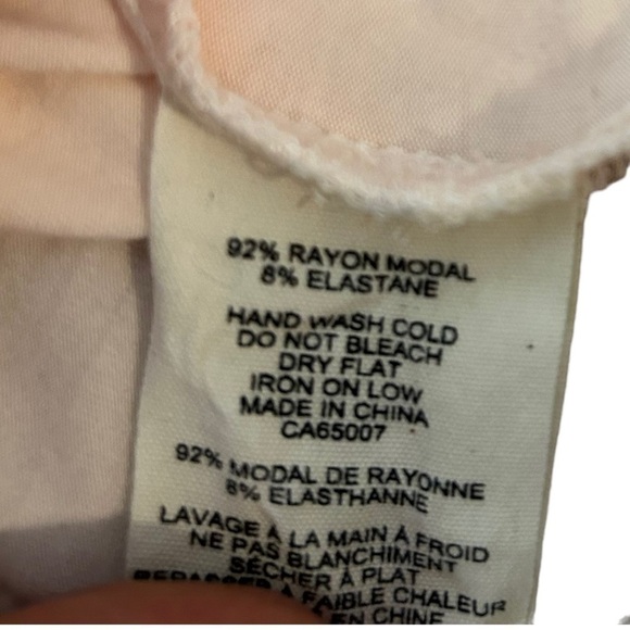 Jackson Rowe Girlfriend V-Neck Tee- Whisper - Picture 6 of 8